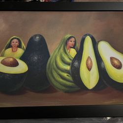 Framed Mexican Art Canvas 