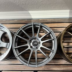 Avid WHEELS WITH 235/40/18 GOODYEAR EAGLE SPORT (5x114.3) FITMENT: CIVIC, ACCORD, CAMRY, AND MORE!