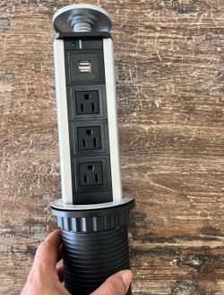 Pop Up Recessed Retractable Outlet Socket