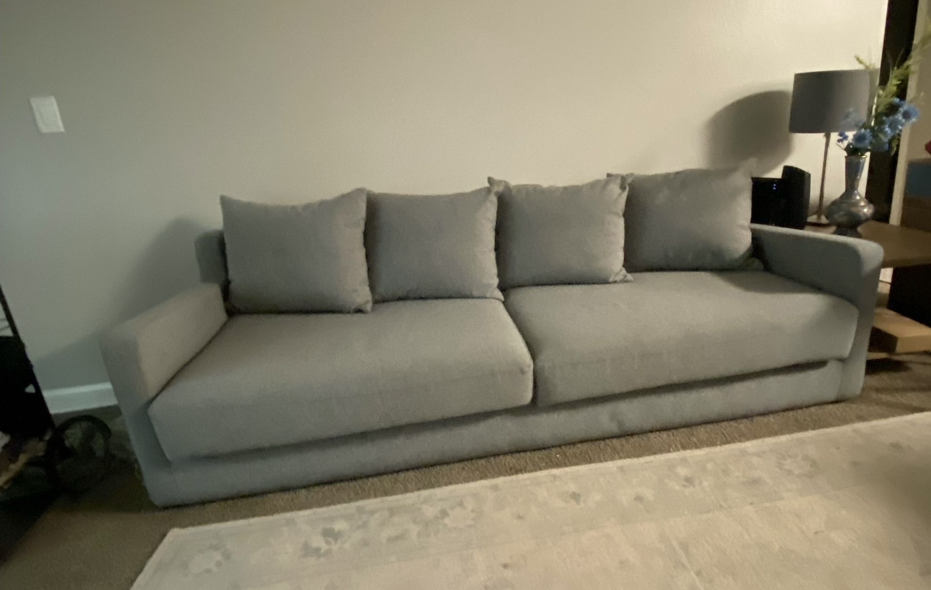Grey Sleeper Sofa Couch