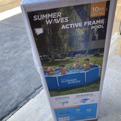 10x30 Frame Pool Set - New