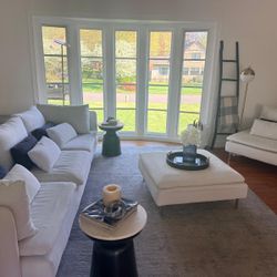 IKEA Soderhamn Sofa- White Covers-like New- 1,500