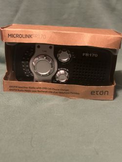 Eton Microlink FR170 Multi Purpose Outdoor Radio With USB Phone Charger