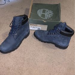 Timberland Boots 6 In. Navy 