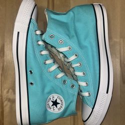 Converse Chuck Taylor All Star High Double Cyan Size 10 NEW
