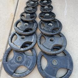 Rubber Coated Olympic Weights