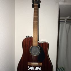 Fender CD-60CE All-Mahogany Acoustic-Electric Guitar