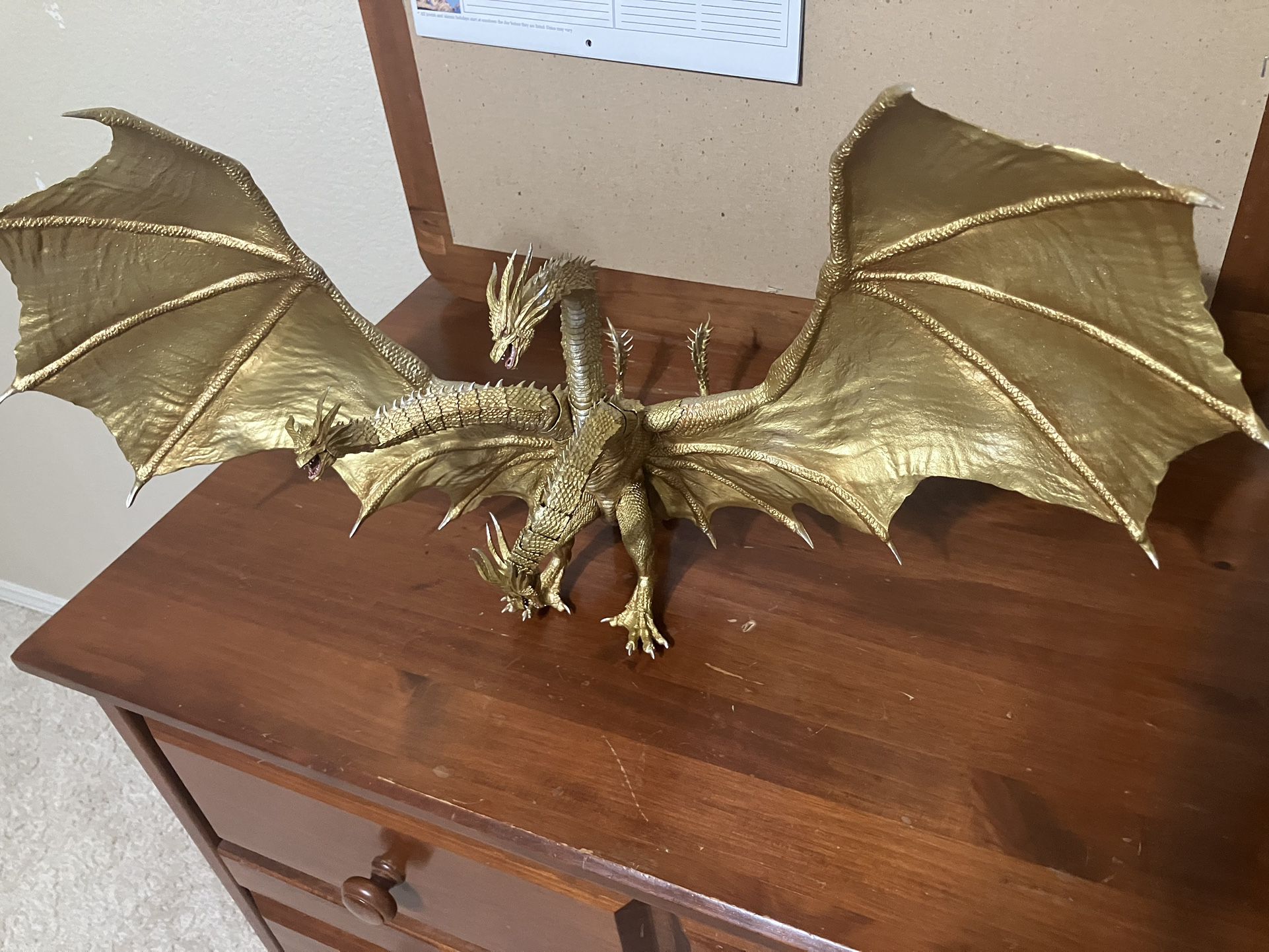 S.H.Monsterarts Special Color King Ghidorah (2019) Loose Great Condition Buy Now
