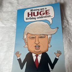 Trump Birthday Card 