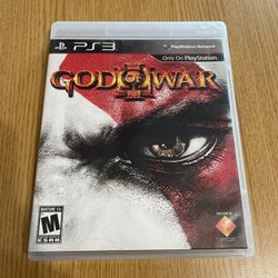 PS3 God Of War III Game