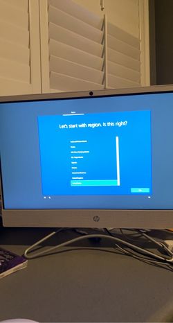 Computer Hp All In One 22’