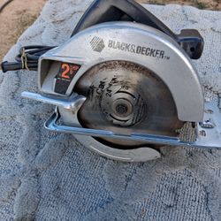 Corded Black & Decker Circular Saw 