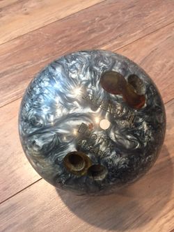 Vintage Brunswick Custom Made Bowling Ball 13 lbs