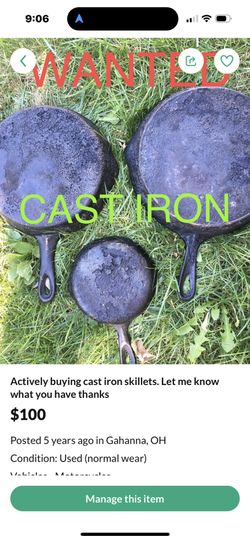 Buying Cast Iron Cookware   Let Me Know What You Have
