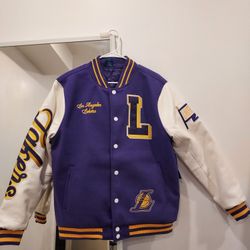 Los Angeles Lakers varsity jacket