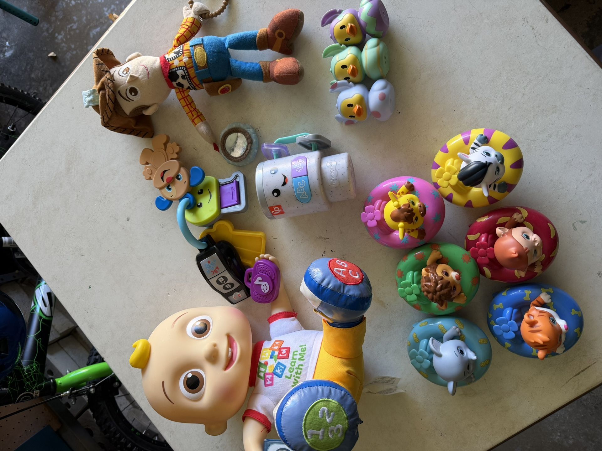 Baby Toddler Toys Plush Bath Toys New Backpack Fake Toy Food