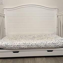 Crib And Mattress 