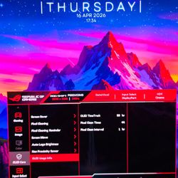 PG32UCDM3 Gen 3 Asus OLED Monitor - 32” 4K 240Hz