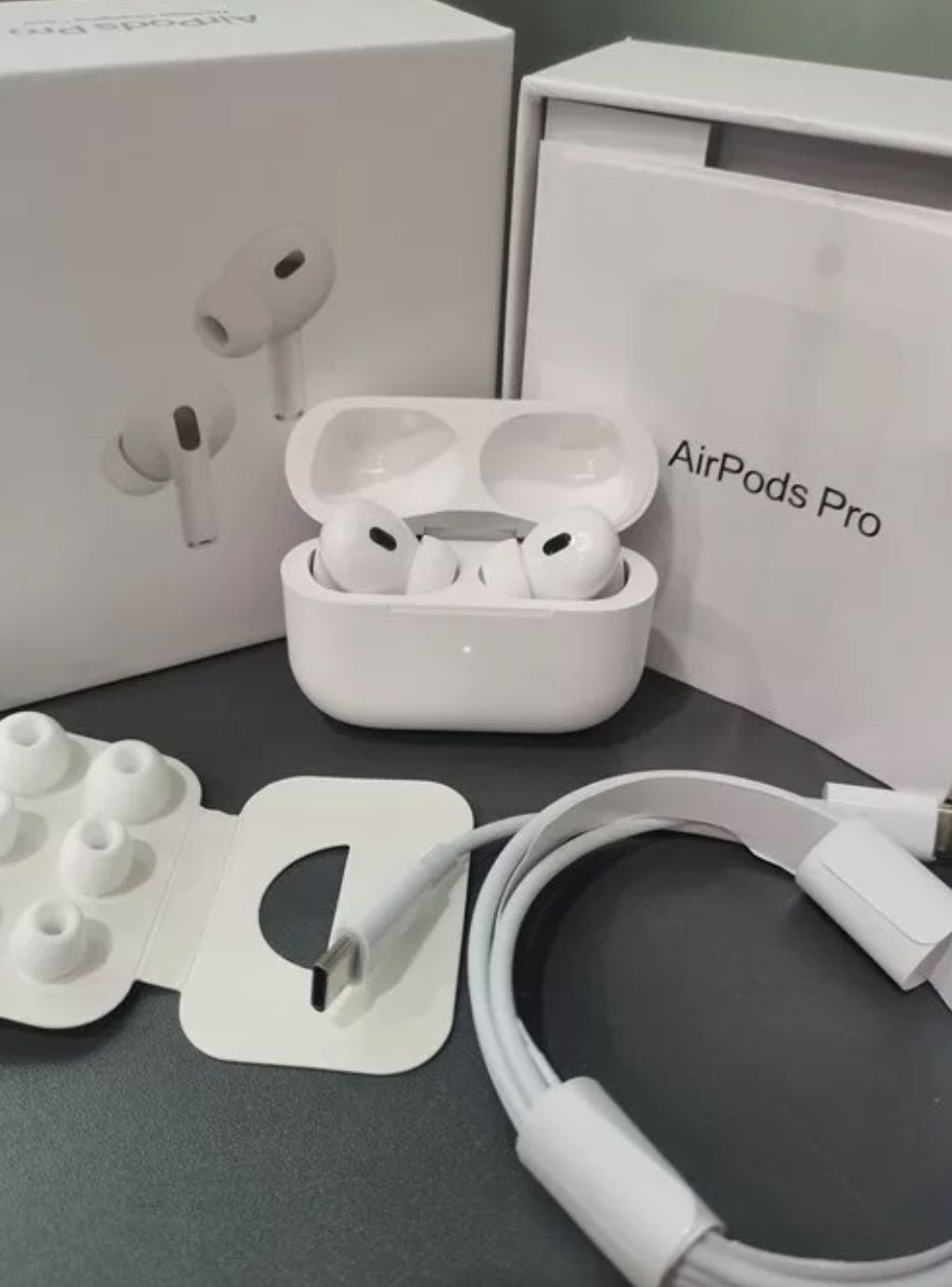 Apple AirPods Pro 2nd Generation With Magsafe Wireless Charging Case (USB-C)_