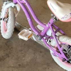2 Little Girls Bikes With Training Wheels,  25 Each 