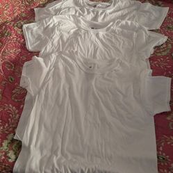 Boys white under t-shirts