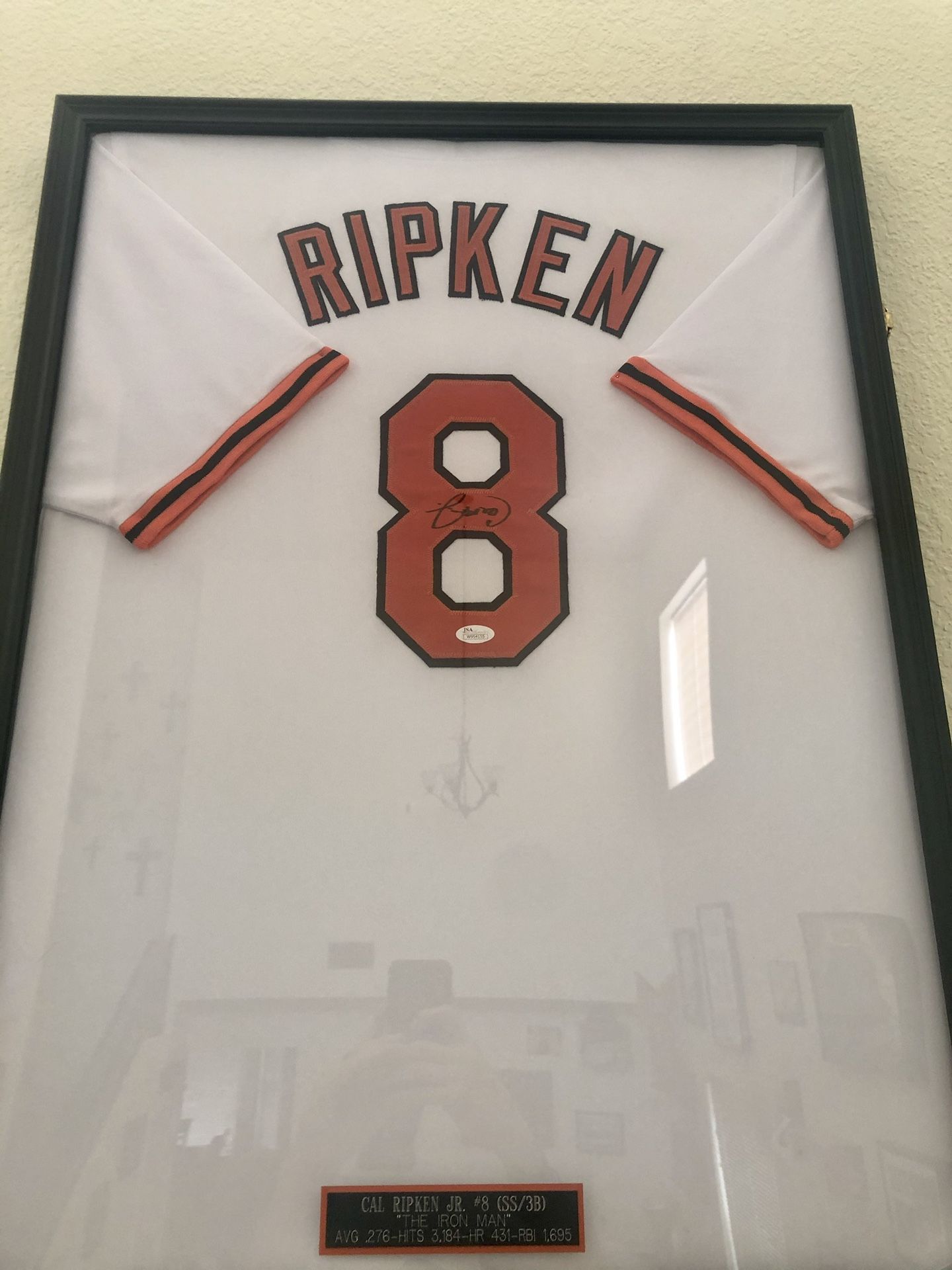 Cal Ripken Jr. autographed jersey