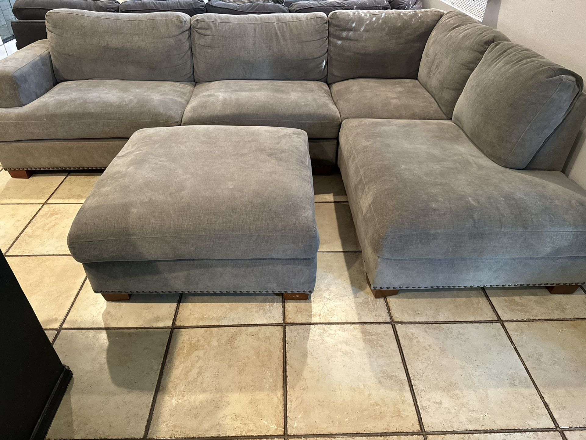 Gray Sectional Couch