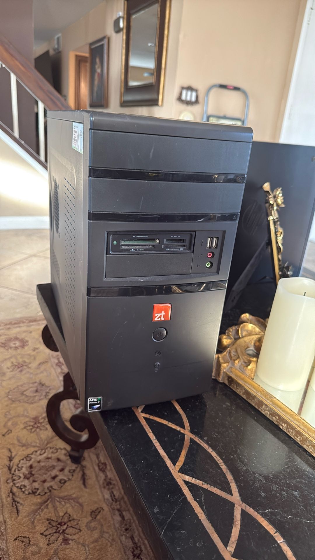 Zt Tower No Memory No Hard Drive
