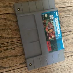 Donkey Kong Country Super Nintendo Game 