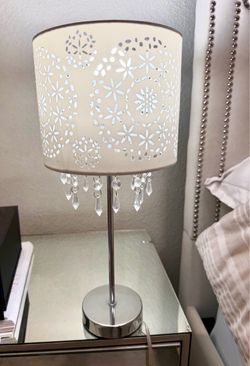 Two nightstand lamps