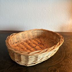 Oval Wicker Basket 