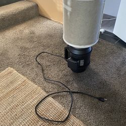 "6" Inline Fan + Carbon Filter Ventilation System (iPower)"