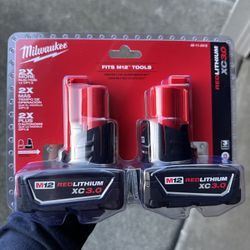 Milwaukee M12 Batteries