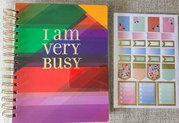 Planner and Stickers Set