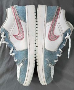 Nike Jordan denim shoes