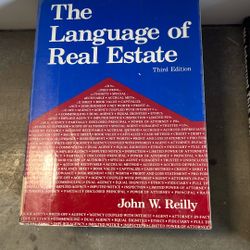 The Language Of Real Estate