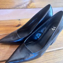 Black Heels Pumps Worthington 8.5   New