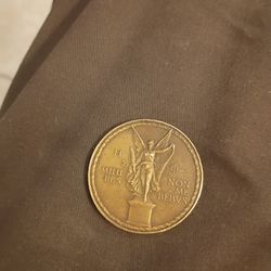 Is Penny That I Have It's A Copper Penny And It's Worth $350 Or Best Offer And The Reason Why I Know I Looked It Up And I Guarantee You That's What It