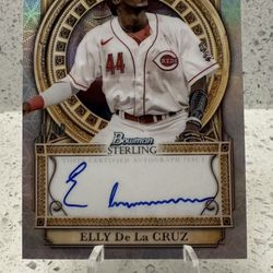2023 Topps Bowman Sterling Elly De La Cruz Auto 