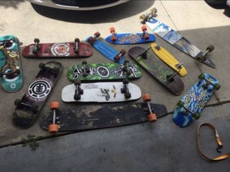 Lots of skateboards up for sell or trade!