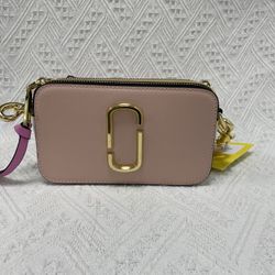 Marc Jacobs Snapshot Crossbody Bag Tart Pink Multi