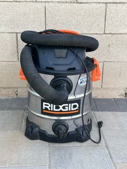RIDGID Stainless Steel Wet/Dry Vacuum