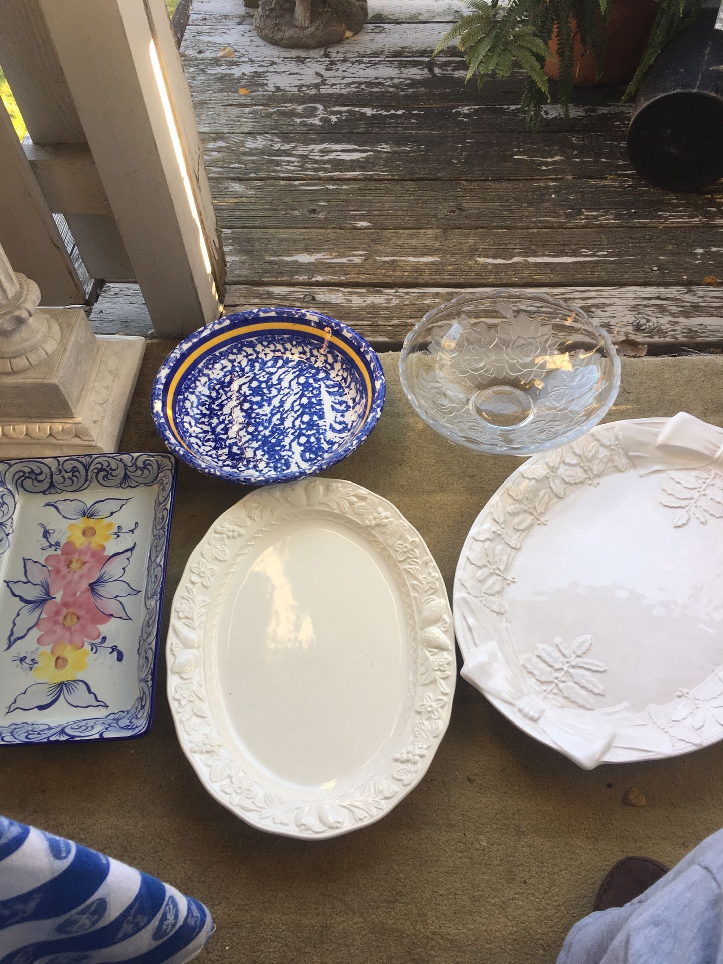 Platters & Large Bowles