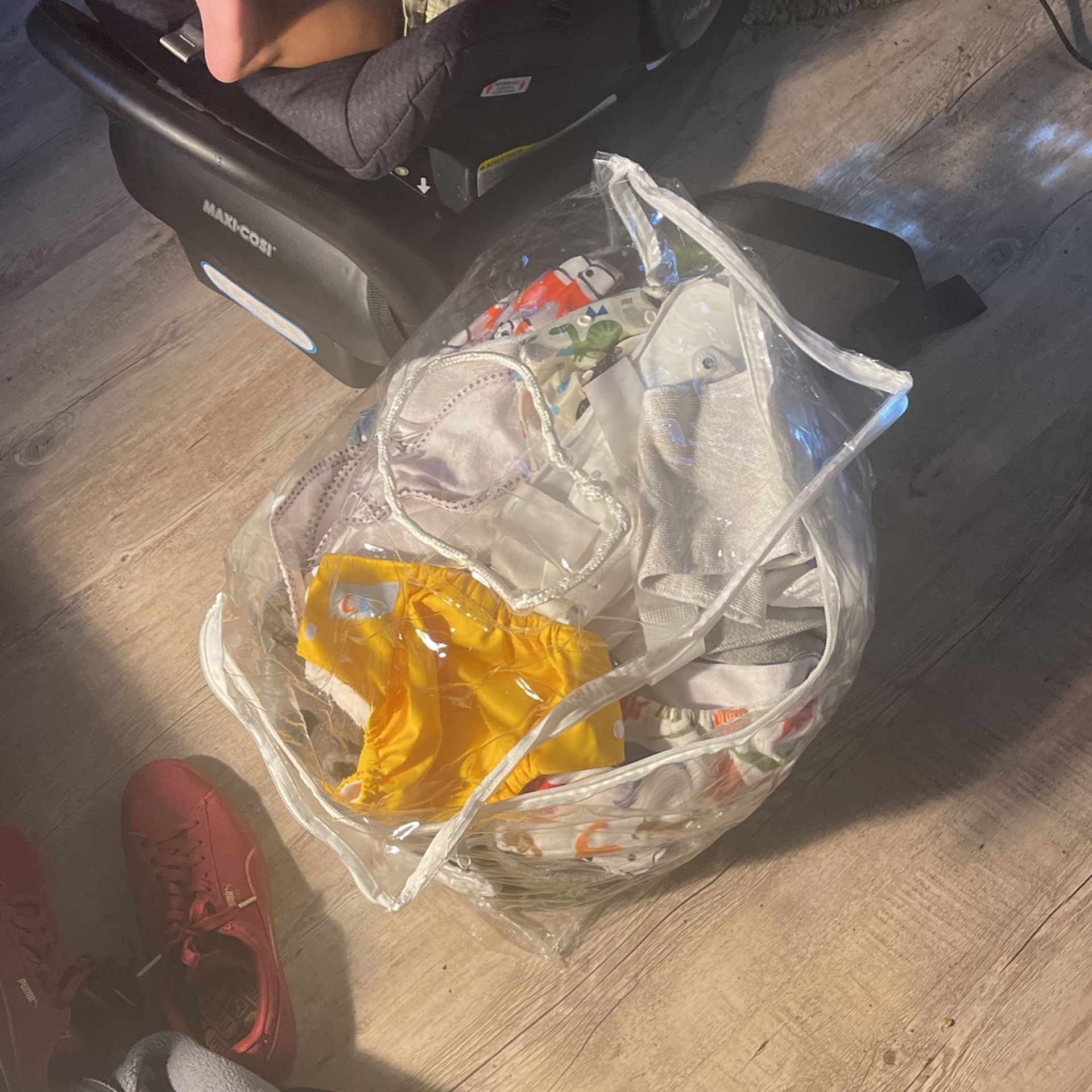 Bag Full Of Cloth Diapers And Inverts 100