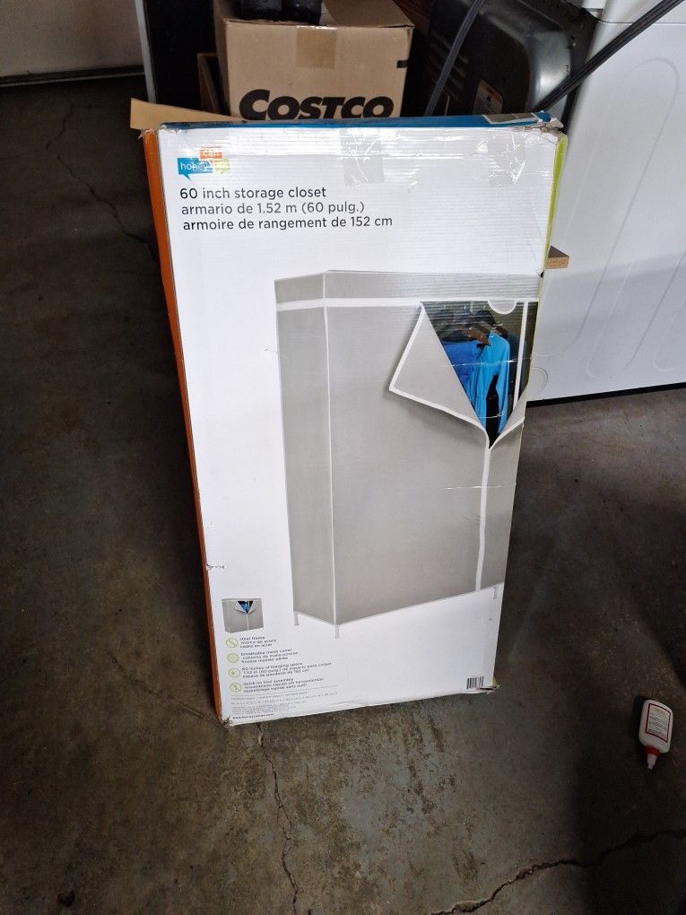 69 Inch Storage  Closet New In The Box