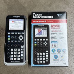 Ti 84 Plus CE Graphic Calculator 