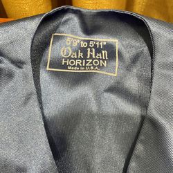 Graduation Gown & Cap SPSCC Oak Hall Medium Royal Blue