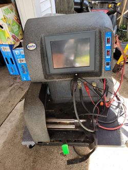 AmFor Model 897 computerized alternator and starter bench tester.