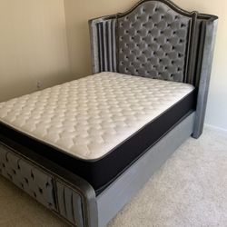 $799 Brand New Queen Bed Frame With Mattress (read description Below)