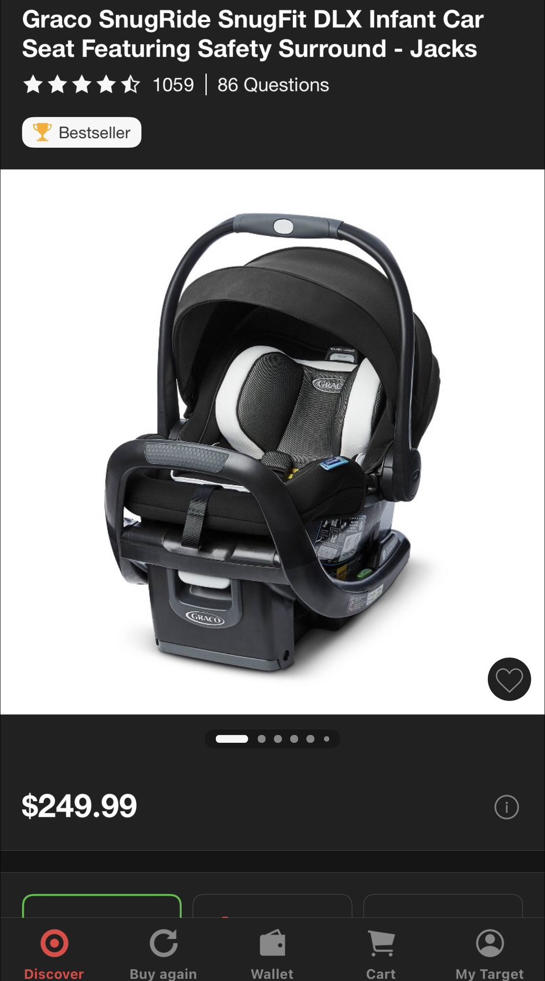 Graco Snugride Car Seat